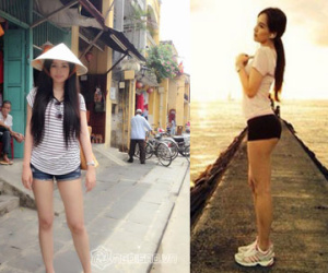 Mai Phương Thúy gây "sốt" với quần 5cm ngắn cũn