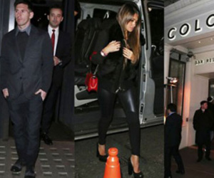 Messi dẫn bạn gái đến London để “bay đêm” cùng Fabregas