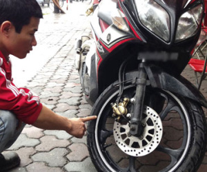 5 lưu ý khi sử dụng lốp không săm xe máy