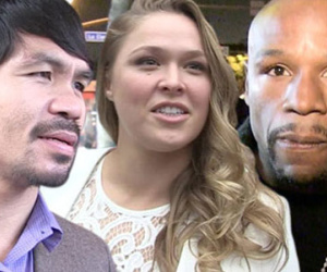 Pacquiao dùng Rousey khiêu khích Mayweather