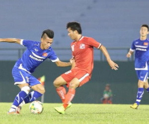 Công Phượng đá 45 phút, Olympic Việt Nam chia điểm đội cuối bảng V.League