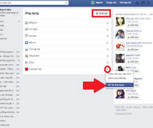 Gỡ ứng dụng Facebook gây hại