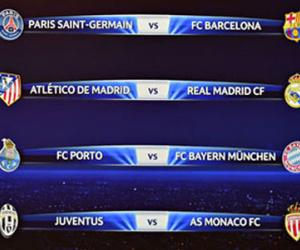 Clip: Những hình ảnh buổi lễ bốc thăm Tứ kết Champions League