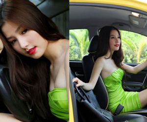 Diễm My 9x bị cướp cầm dao "tông" vào xe đe dọa
