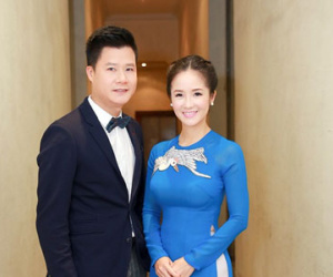 Hồng Nhung thay hai bộ váy trong đêm nhạc Phú Quang