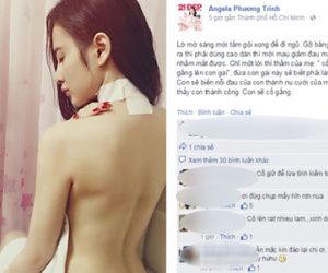 Angela Phương Trinh khỏa thân khoe... chấn thương