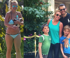 Britney Spears phải đi học lại vì không biết giải Toán cho con