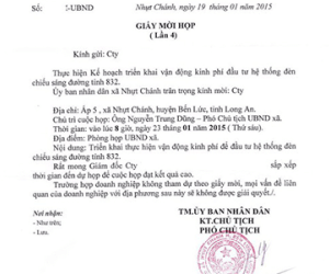 Dọa doanh nghiệp, phó chủ tịch xã bị kỷ luật