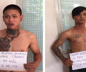 Nhóm giang hồ "dàn trận" được bảo lãnh về nhà