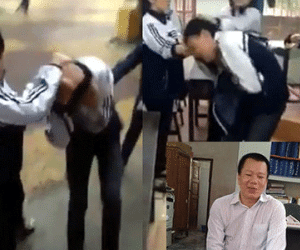 Vụ "clip nữ sinh hành hung nam sinh": Lãnh đạo nhà trường lên tiếng
