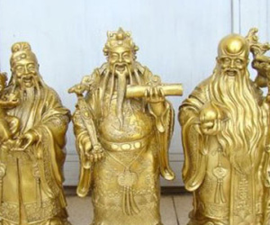Cấm kị đặt tượng Phúc Lộc Thọ đuổi Tam tinh khỏi nhà