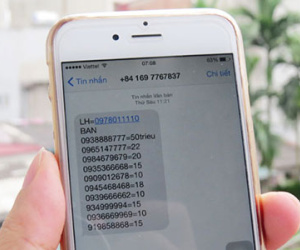 Rộ dịch vụ gửi tin nhắn rác chỉ 40 đồng/SMS, khách hàng bị "dội bom" cả ngày