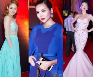 Tóc Tiên, Thanh Hằng hay Minh Hằng là nữ hoàng thảm đỏ HTV Awards