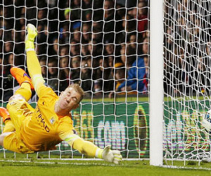 Crystal Palace 2-1 Man City: Man xanh sắp thành cựu vương