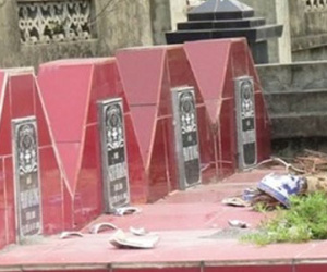 Hải Phòng: Điều tra vụ hàng trăm bát hương bị đập vỡ