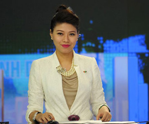 Một ngày bận rộn của BTV Ngọc Trinh