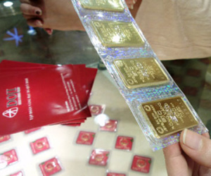 Giá vàng, đôla đều chững lại