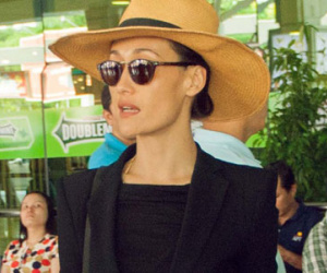 Maggie Q mặc sành điệu khi đến TP HCM
