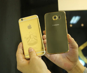 Bộ đôi Galaxy S6 và S6 Edge mạ vàng đầu tiên ở Việt Nam