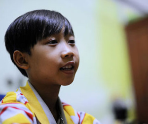 "Cậu bé Thị Màu" Đức Vĩnh mổ ruột thừa