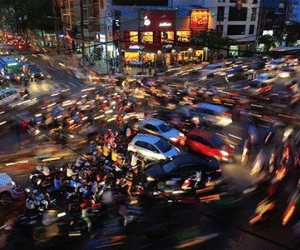 Giao thông hỗn loạn ở Việt Nam đoạt giải thưởng ảnh quốc tế