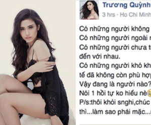 Trương Quỳnh Anh vẫn rạn nứt tình cảm với chồng?