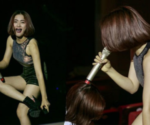 Hành động khiến khán giả ngỡ ngàng của Hòa Minzy