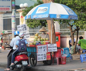 Sâm, cam vắt dưới 10.000 đồng đắt khách Sài Gòn ngày nắng