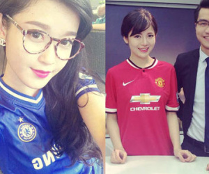 Đại chiến Chelsea - MU: Fan Việt "yêu" hot girl hay Á hậu?