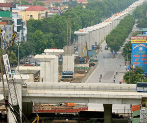 Đường sắt trên cao: Đội vốn hơn 800 triệu USD, chờ vay từ Trung Quốc?