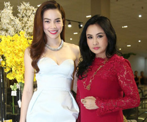 Hồ Ngọc Hà vui vẻ hội ngộ Thanh Lam