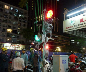 Lắp đèn tín hiệu giao thông có âm thanh đầu tiên ở TP HCM