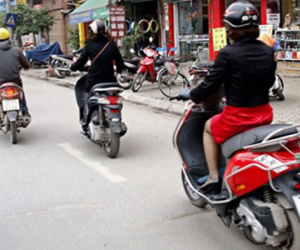Đi xe máy hơn 50 km/ngày làm giảm tuổi thọ