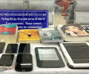Ngạc nhiên với tủ giữ đồ bỏ quên tại sân bay Phú Quốc