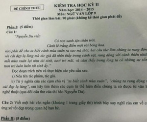 Đề văn “gài bẫy” học sinh: Sẽ điều chỉnh đáp án