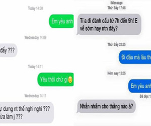 Phản ứng "cười té ghế" của các ông chồng khi vợ nhắn tin "em yêu anh"