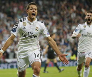 Real Madrid - Atletico 1-0 (Tổng 1-0): Turan bị đuổi, Chicharito bừng sáng, Real vào Bán kết
