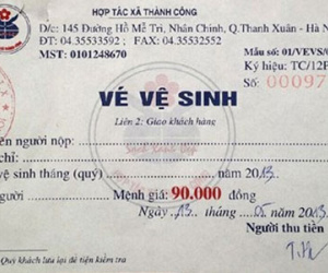 Lừa đảo, móc túi người dân qua thu phí vệ sinh
