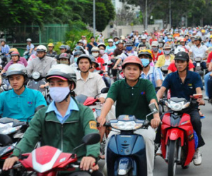 Xe máy tại TP.HCM chịu phí cao nhất 150.000 đồng