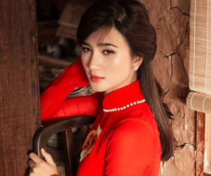 Mỹ nhân "Tuổi thanh xuân" nền nã áo dài dịp lễ 30/4