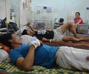 Bom nổ trong rừng bạch đàn, 2 công nhân thiệt mạng