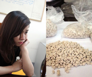 Kiều nữ 22 tuổi bị bắt cùng đường dây 4.000 viên thuốc lắc