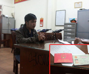 Quậy tưng tại bar, rút thẻ công an giả ra hù dọa