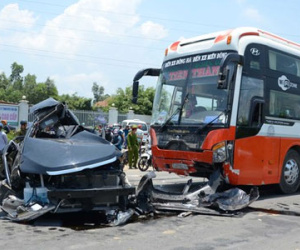 Xe khách gây ra tai nạn ở Đà Nẵng chạy 85km/ giờ