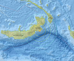 Papua New Guinea động đất 7,4 độ richter, cảnh báo sóng thần