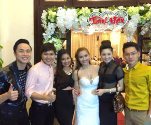 Anh Thúy X-Factor bí mật lên xe hoa