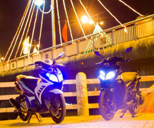 Dàn Nouvo của biker Sài Gòn tụ họp tại Nha Trang