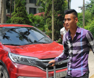 Minh Tuấn bị lạc đường khi lên hội quân ĐTVN