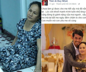 Mẹ Duy Nhân đau đớn đến quặn lòng vì mất con