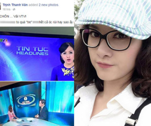 MC Thanh Vân công khai văng tục lỗi sai sót của VTV